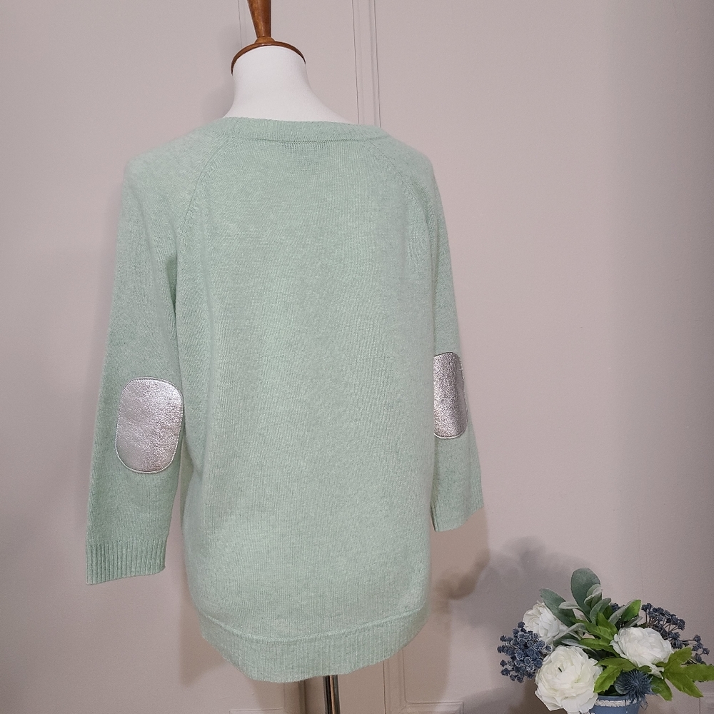 Autumn Cashmere 100% cashmere mint sweater M